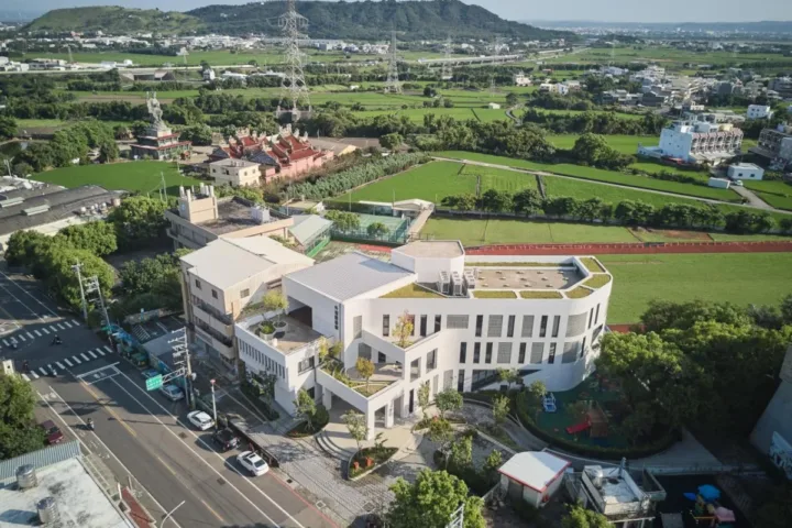 BIM建筑|台中公共图书馆外埔分馆扩建 / 大秝设计