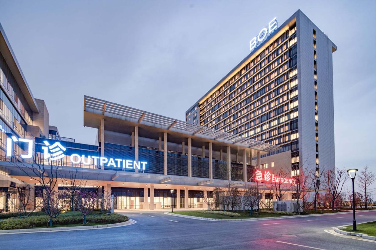 BIM建筑|合肥京东方医院 / HKS