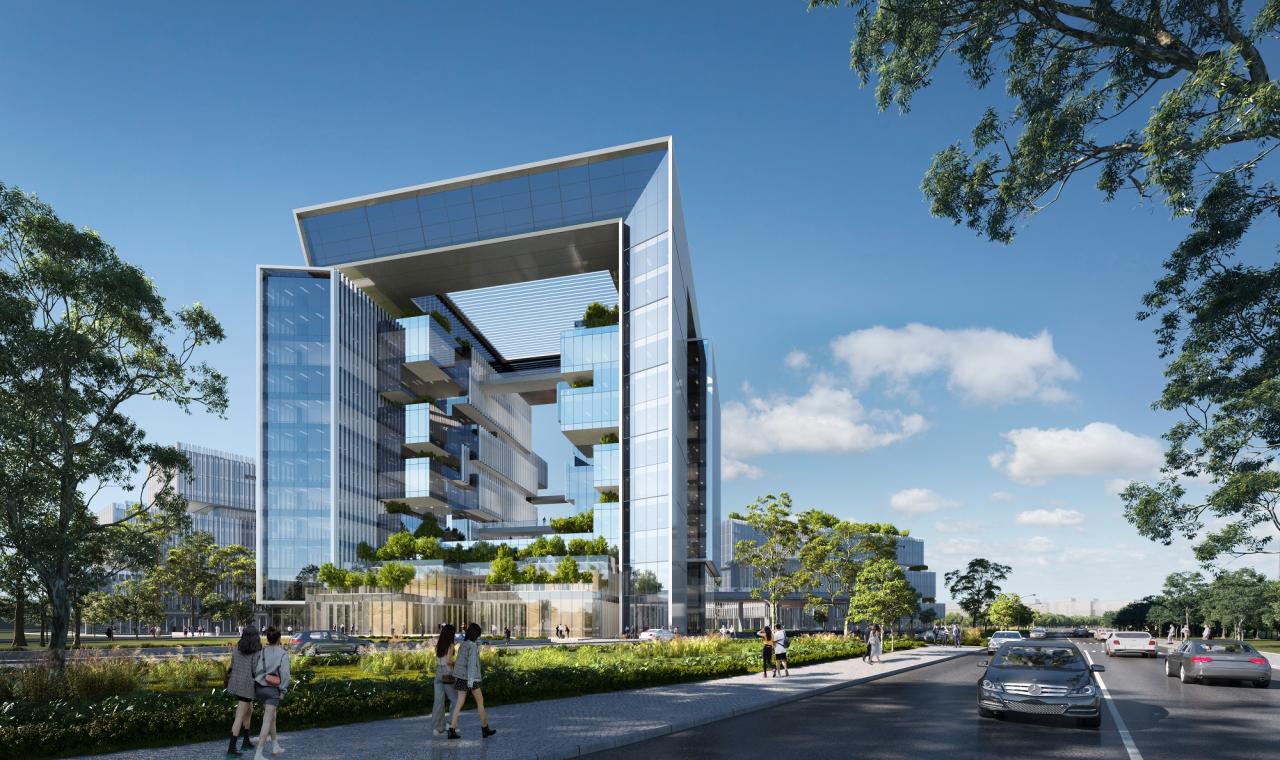 BIM建筑|东莞理工学院高水平理工科大学国际合作创新区 / 10 Design