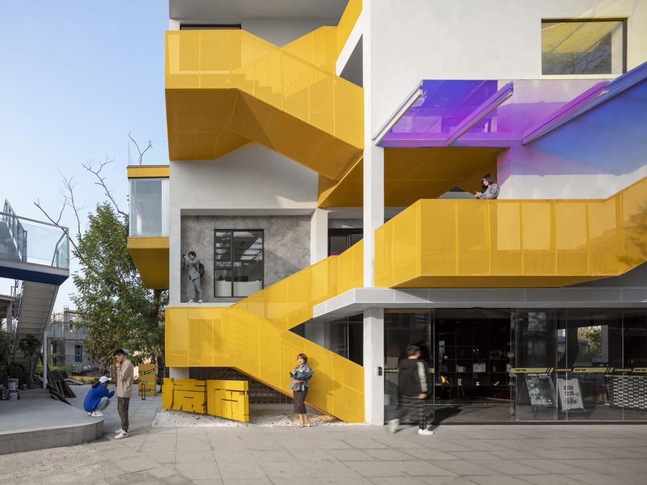 BIM建筑|猿厂营造办公楼建筑改造 / 之行建筑事务所