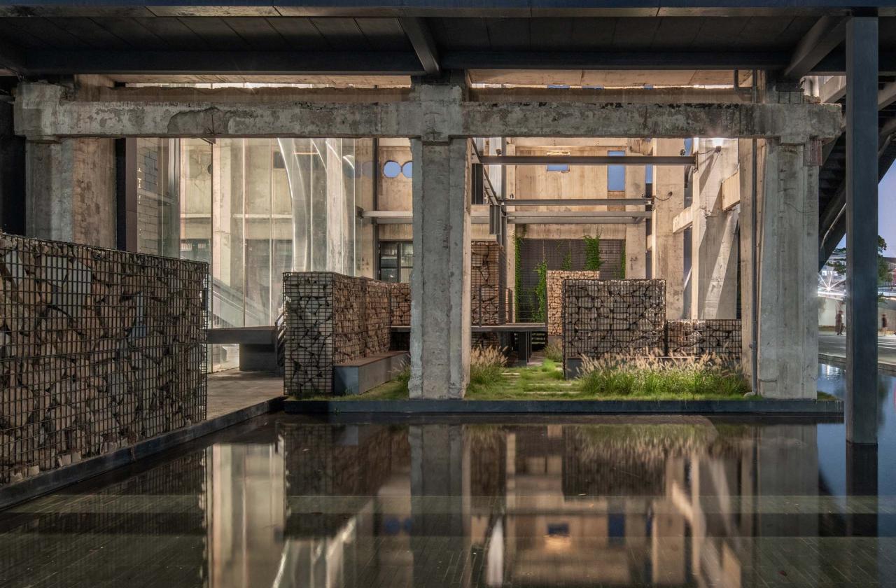 BIM建筑|沙井村民大厅 / 趣城工作室