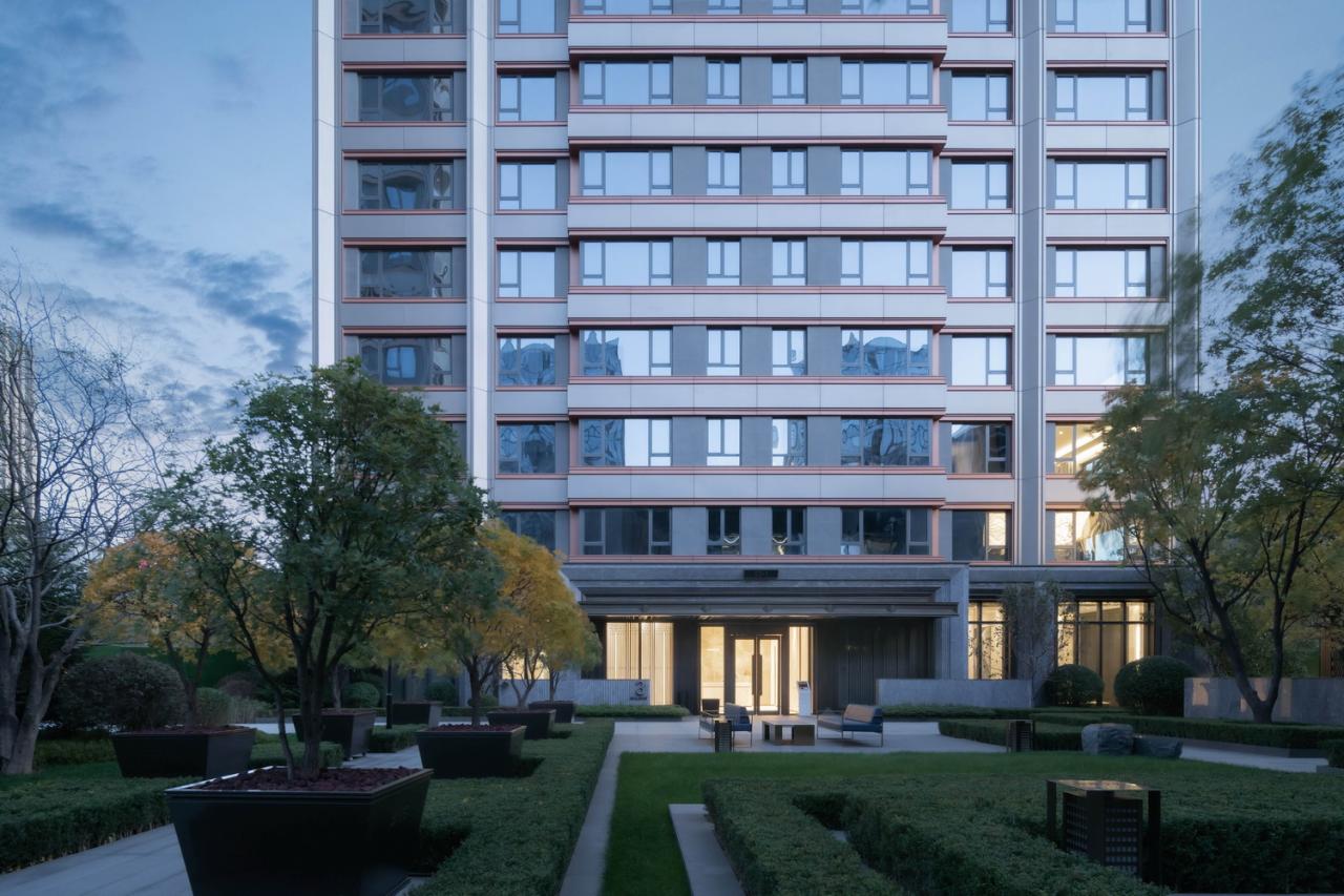 BIM建筑|奢居、从雅、极简 ： 沈阳龙湖 · 天奕 / 成执设计