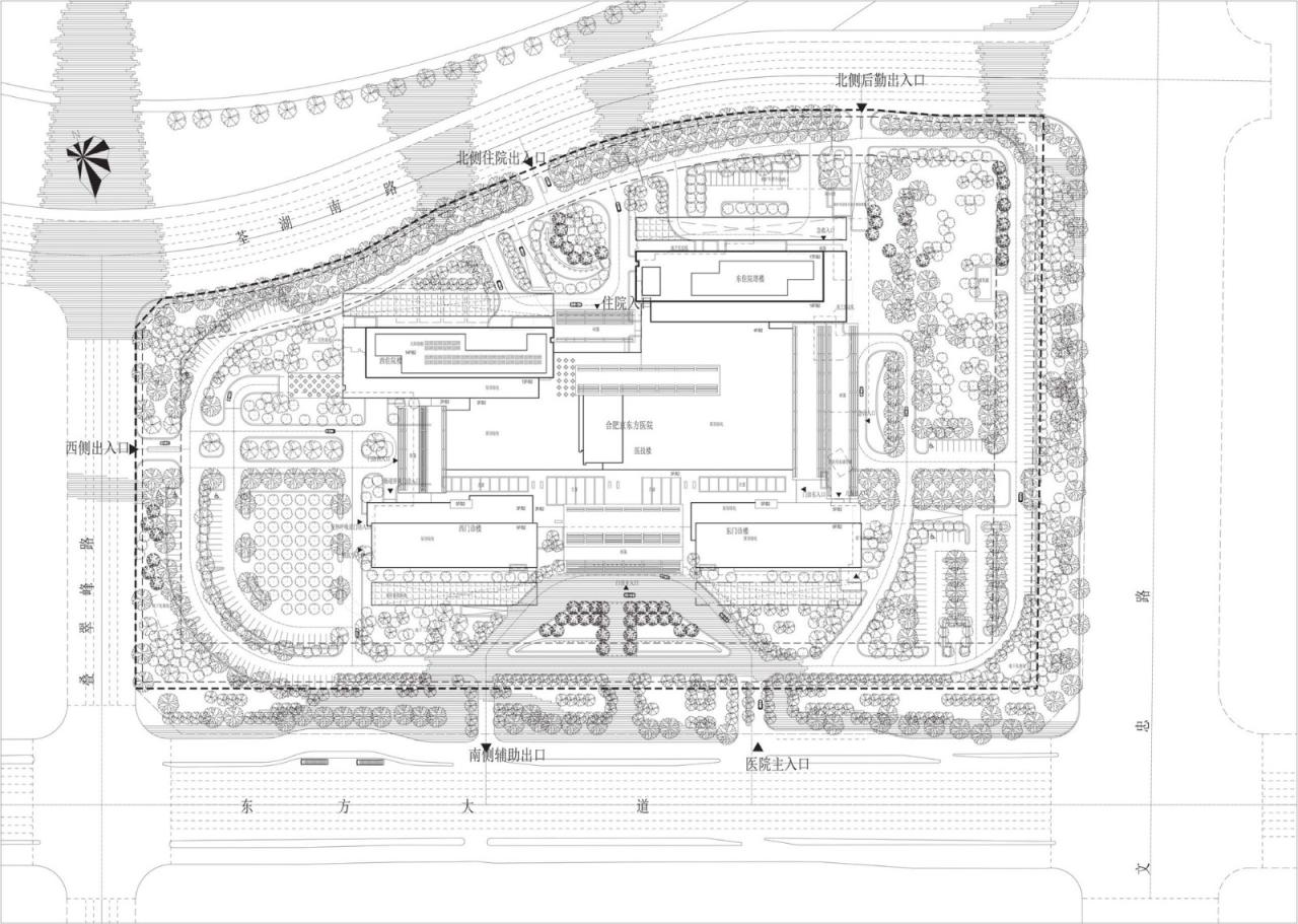BIM建筑|合肥京东方医院 / HKS