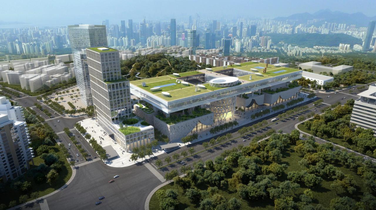 BIM建筑|深圳龙岗艺术中心 / BAU建筑与城市设计事务所