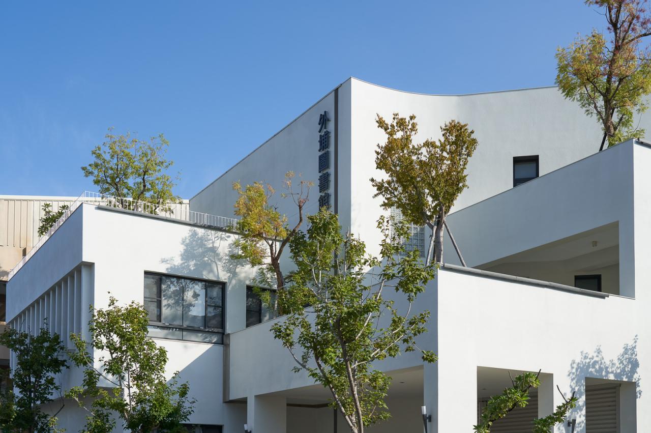 BIM建筑|台中公共图书馆外埔分馆扩建 / 大秝设计