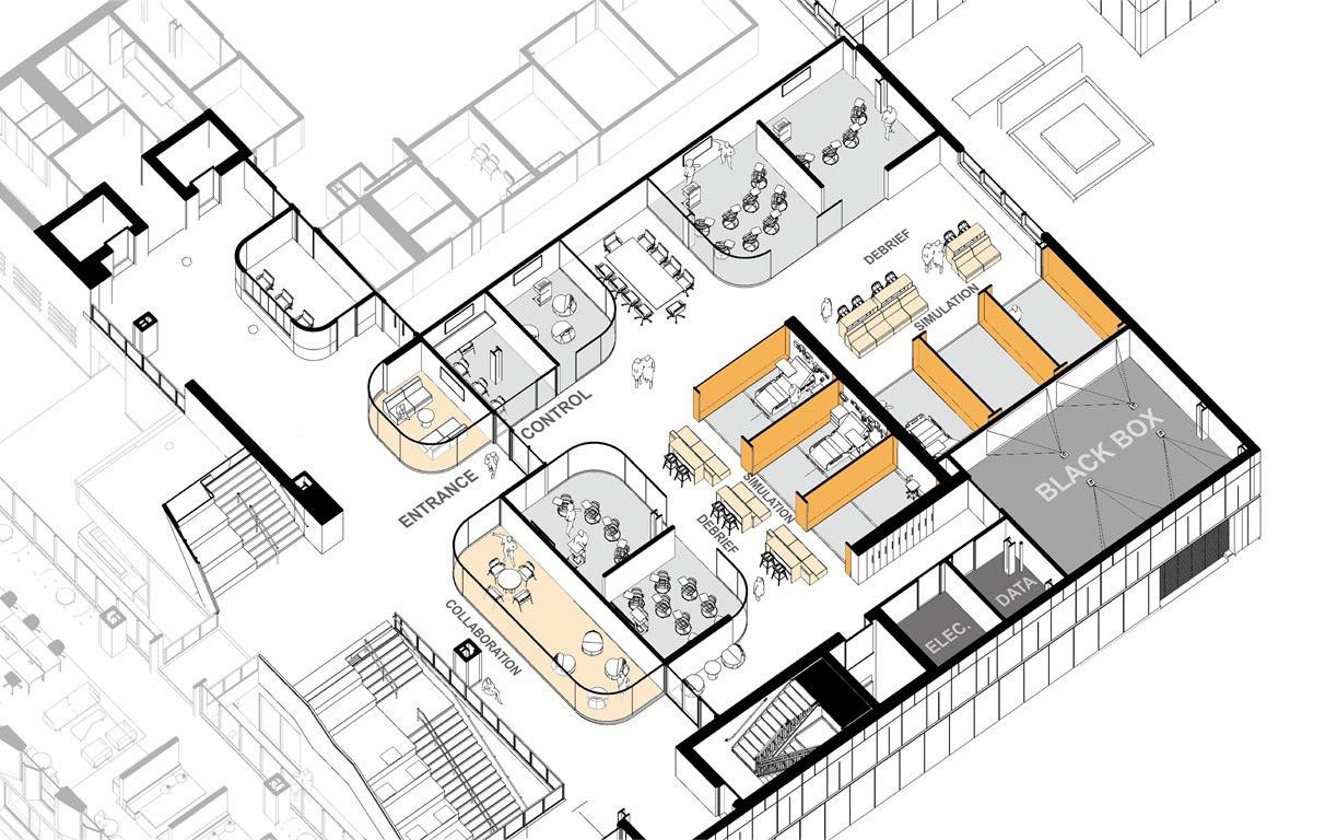 BIM建筑|迪由维尔学院卫生专业中心 / CannonDesign