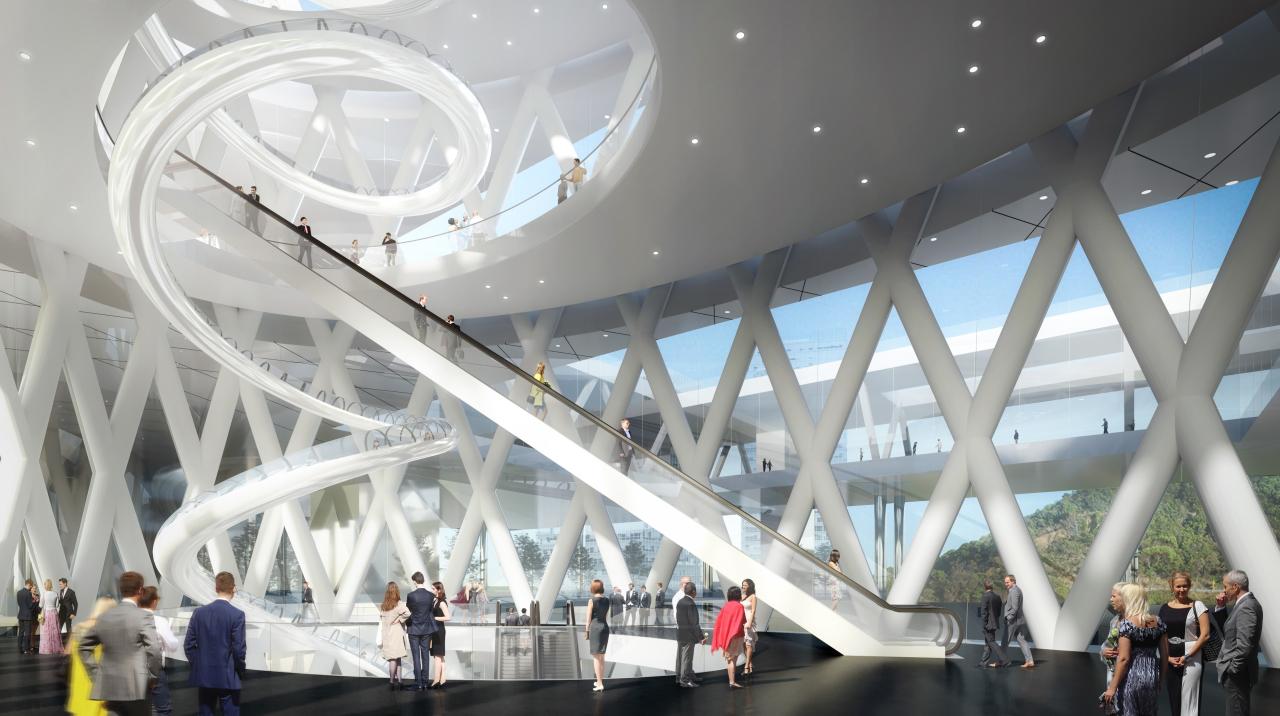 BIM建筑|深圳龙岗艺术中心 / BAU建筑与城市设计事务所