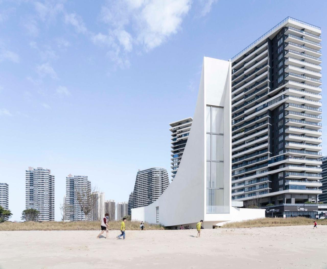 BIM建筑|金町湾小礼堂 / 源计划工作室