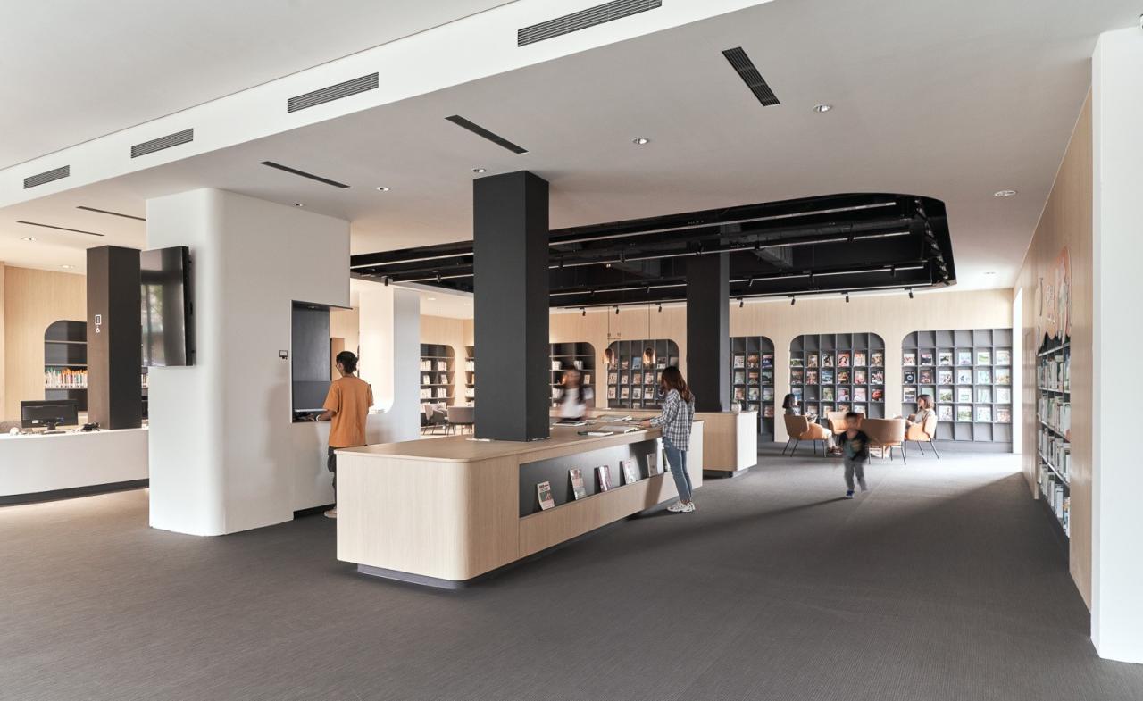 BIM建筑|台中公共图书馆外埔分馆扩建 / 大秝设计