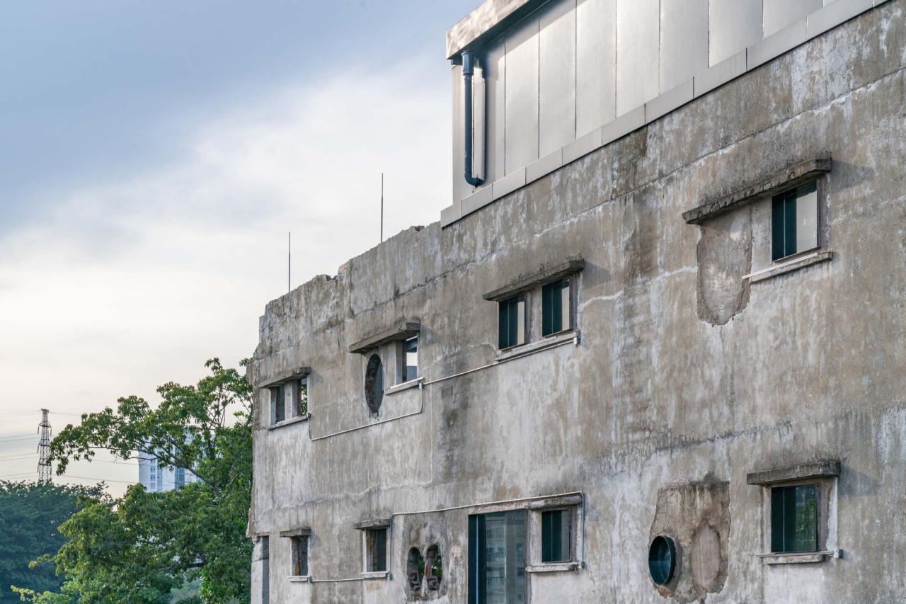 BIM建筑|沙井村民大厅 / 趣城工作室