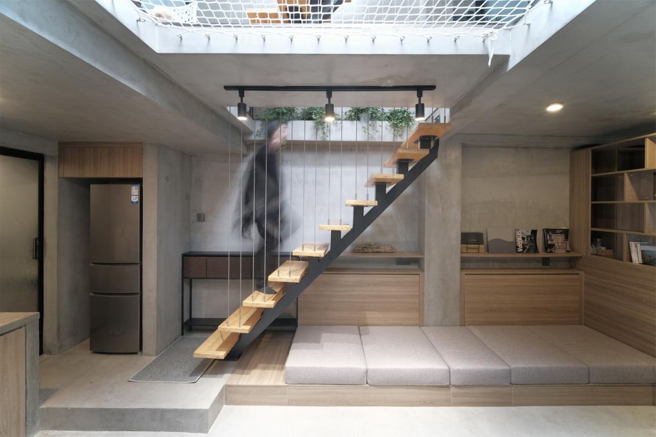 BIM建筑|80平米小屋改造：一叠居 / 本态建筑