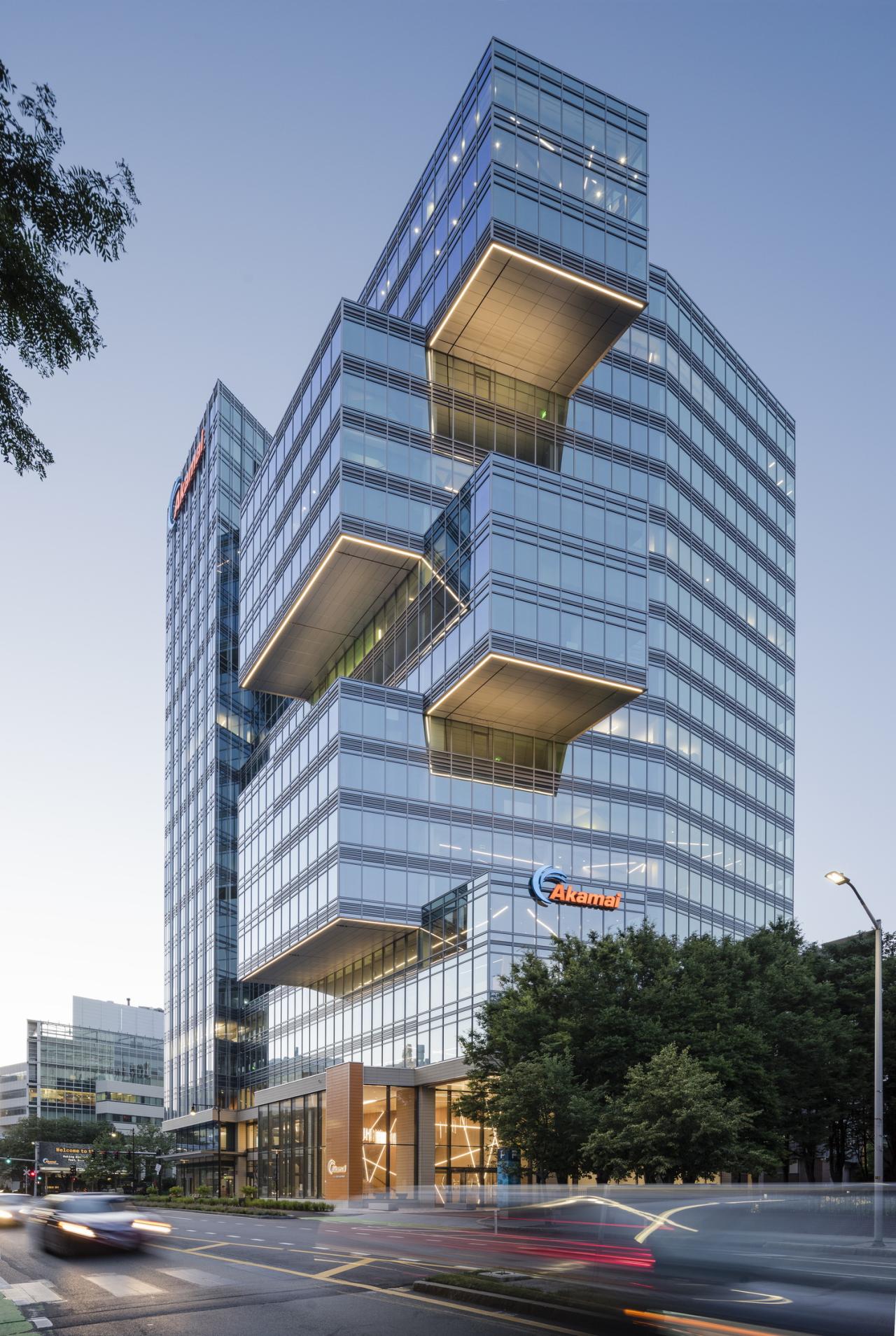 BIM建筑|阿卡迈科技公司全球总部 / Pickard Chilton