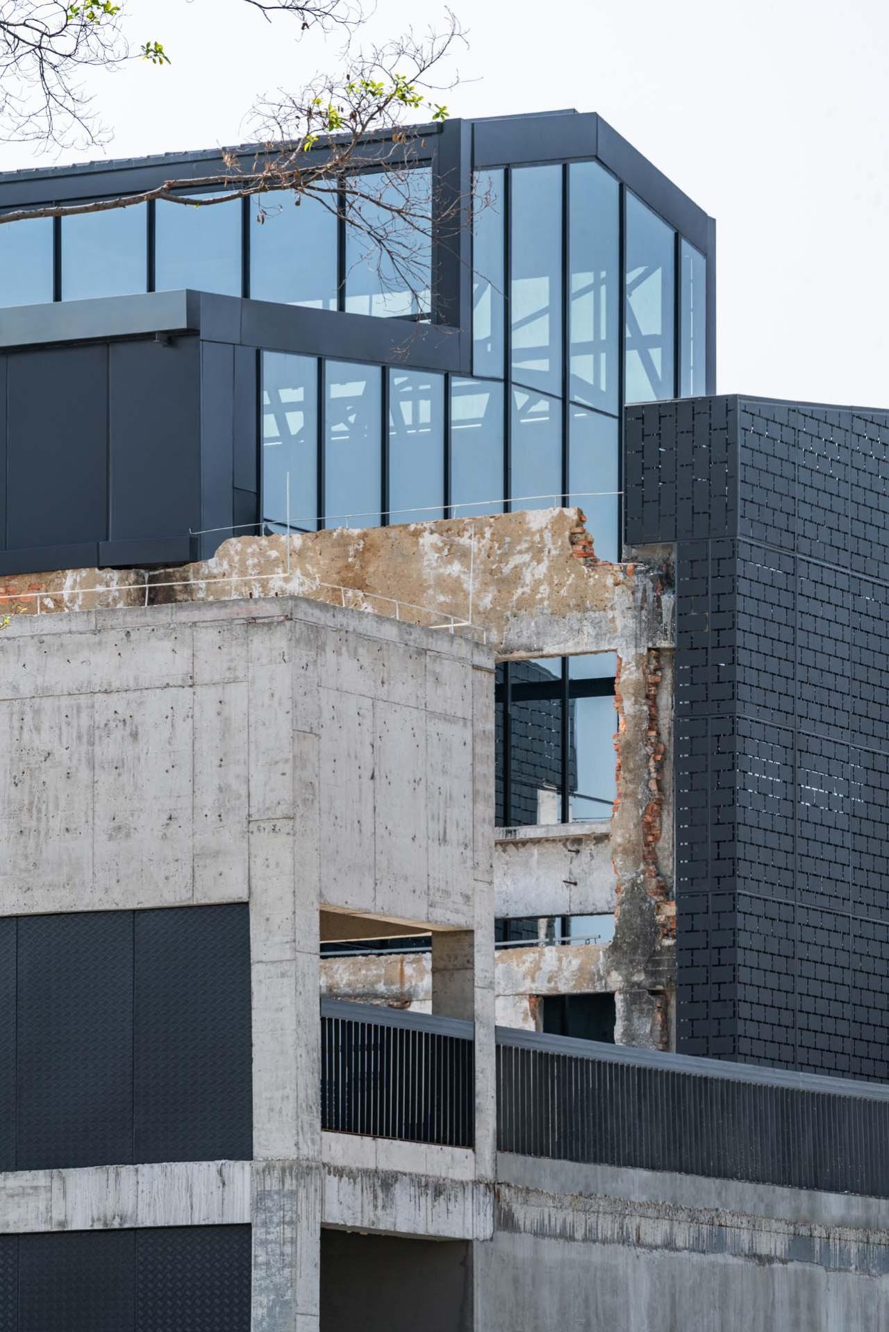 BIM建筑|沙井村民大厅 / 趣城工作室