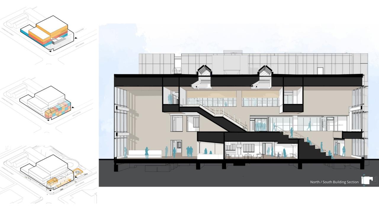 BIM建筑|迪由维尔学院卫生专业中心 / CannonDesign