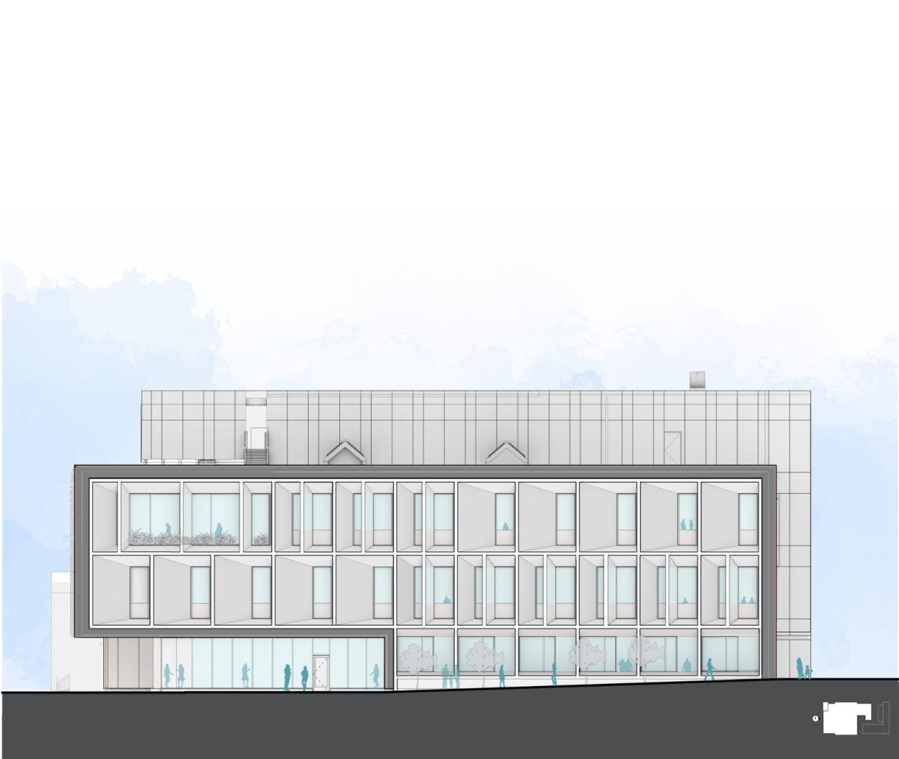 BIM建筑|迪由维尔学院卫生专业中心 / CannonDesign