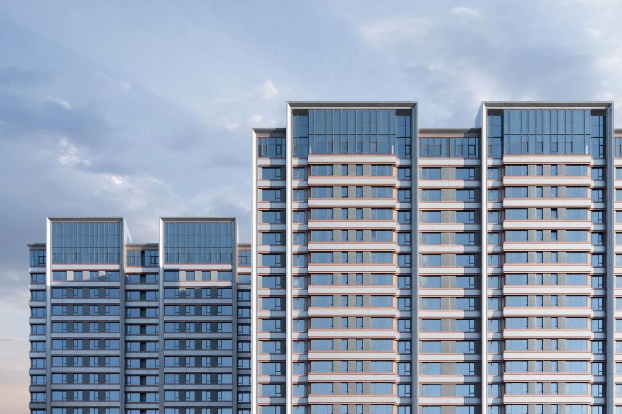 BIM建筑|奢居、从雅、极简 ： 沈阳龙湖 · 天奕 / 成执设计