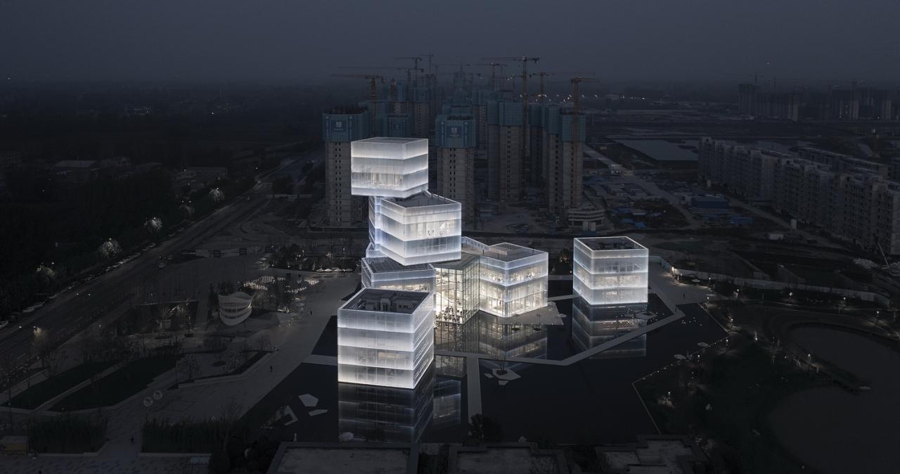 BIM建筑|中原融创文旅城：魔法光影和大冰块的梦幻奇遇 / PROL光石