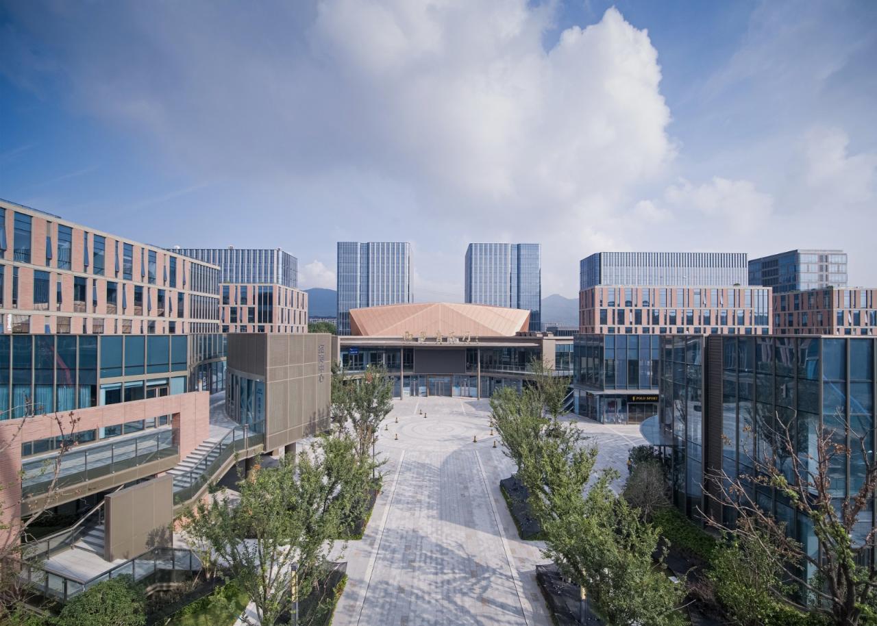 BIM建筑|西子智慧产业园：从工业厂区到综合社区 / goa大象设计