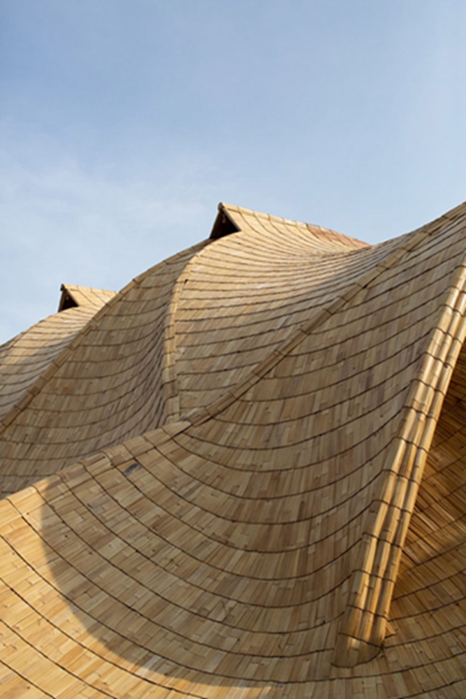 BIM建筑|伊布库在巴厘岛完成“前所未有”的竹子建筑