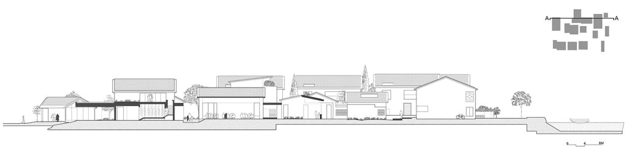 BIM建筑|圩美村舍：江淮民居在地性研究设计 / 科图建筑设计