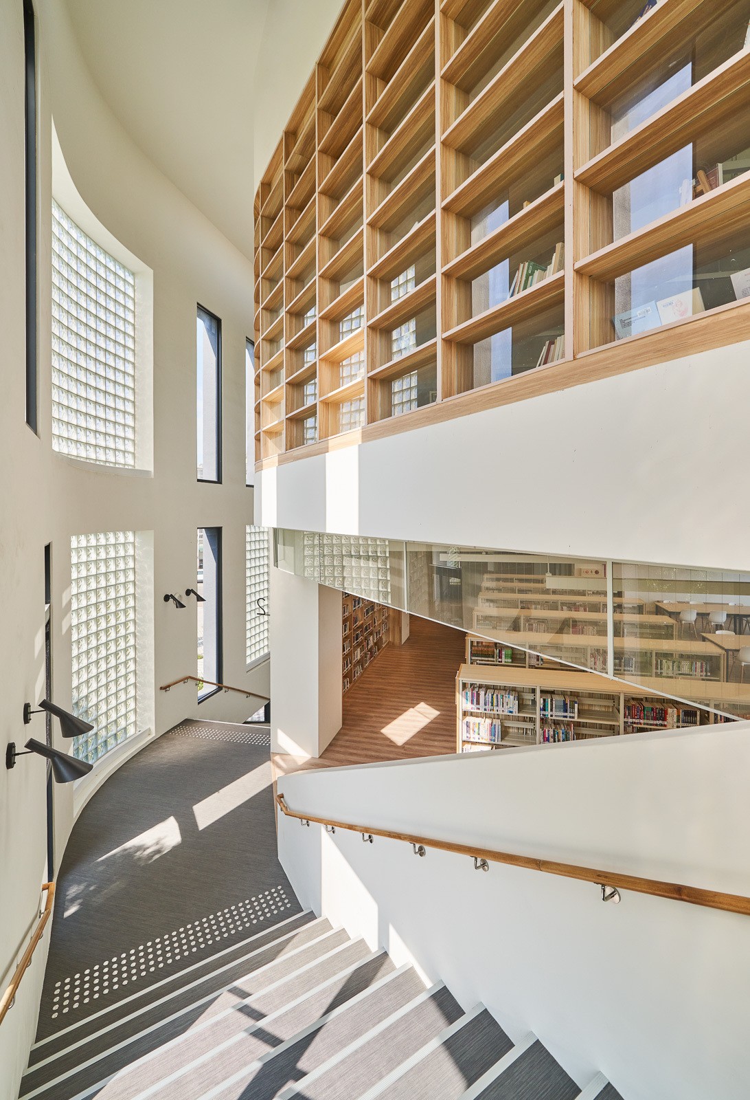 BIM建筑|台中公共图书馆外埔分馆扩建 / 大秝设计