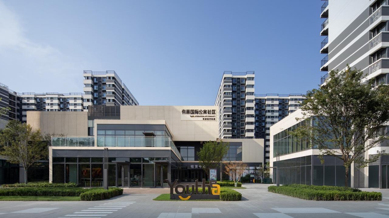 BIM建筑|“住有所居”实验地：有巢国际公寓社区东部经开区店 / 上海日清