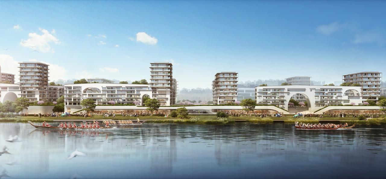 BIM建筑|衢州礼贤未来社区邻里中心 / ZSD卓时