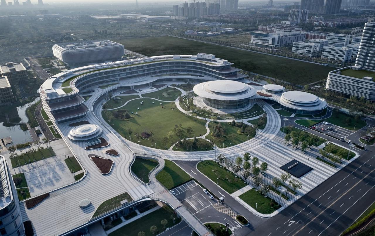 BIM建筑|理性包容、关联共生——渤海先进技术研究院 / 浙江大学建筑设计研究院