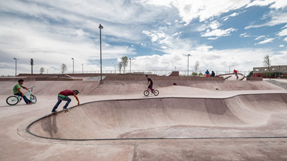 BIM建筑|墨西哥沙漠启发华雷斯市滑板公园