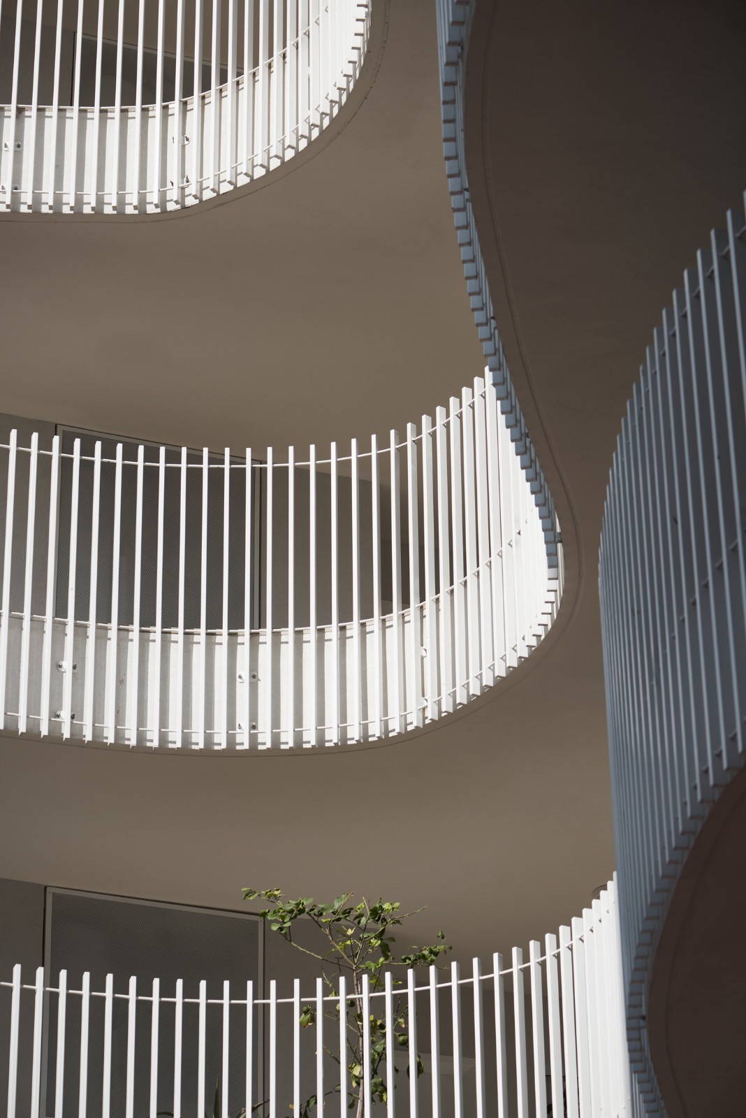 BIM建筑|飘带一般的中央公寓楼 / HQ Architects