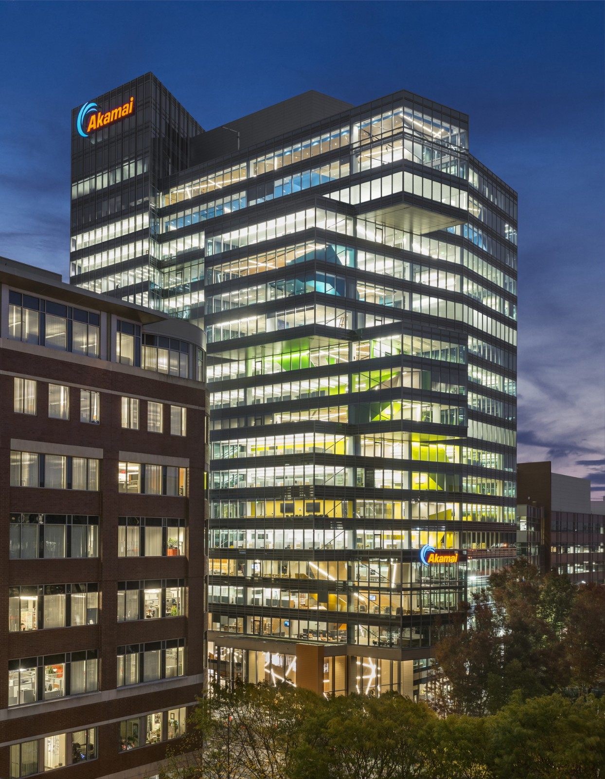 BIM建筑|阿卡迈科技公司全球总部 / Pickard Chilton