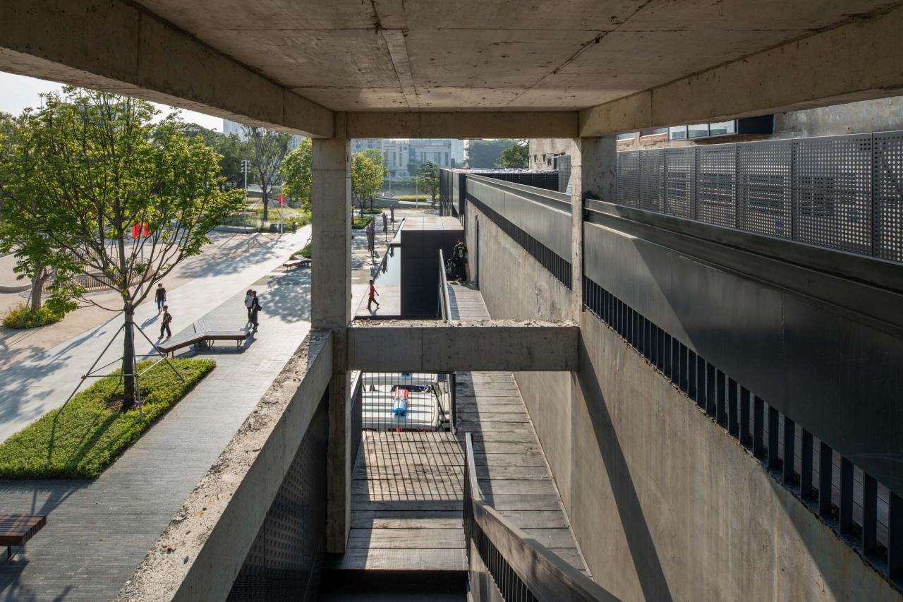 BIM建筑|沙井村民大厅 / 趣城工作室