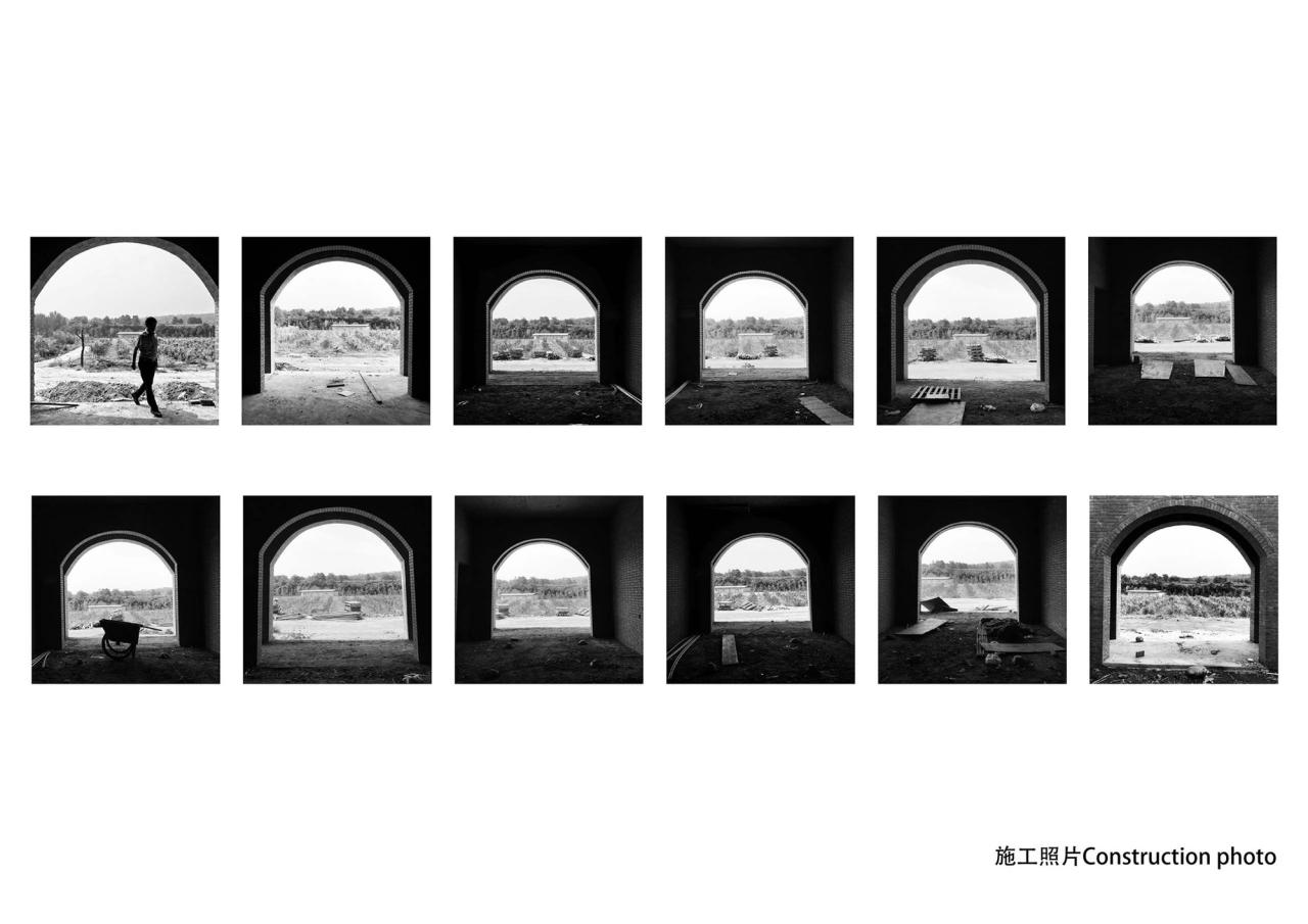 BIM建筑| 李子沟村红砖自然礼堂 / KEYWORKS + 礽建筑