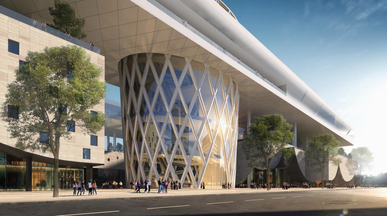 BIM建筑|深圳龙岗艺术中心 / BAU建筑与城市设计事务所