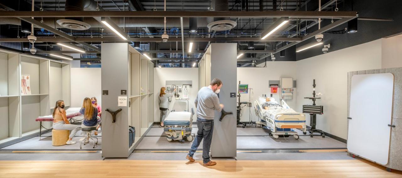 BIM建筑|迪由维尔学院卫生专业中心 / CannonDesign