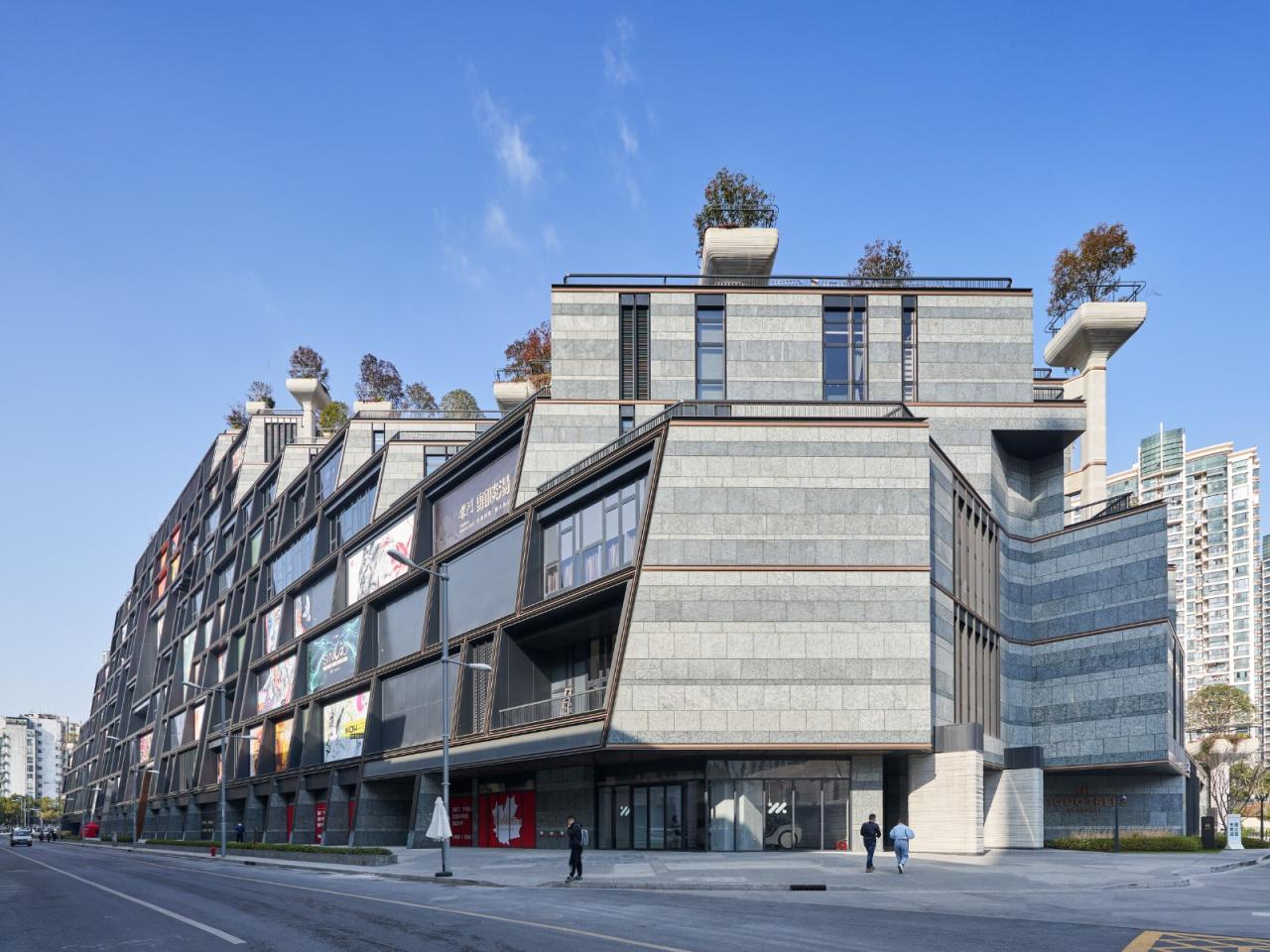 BIM建筑|苏河新地标结构探秘：天安·千树一期启幕 / 奥雅纳