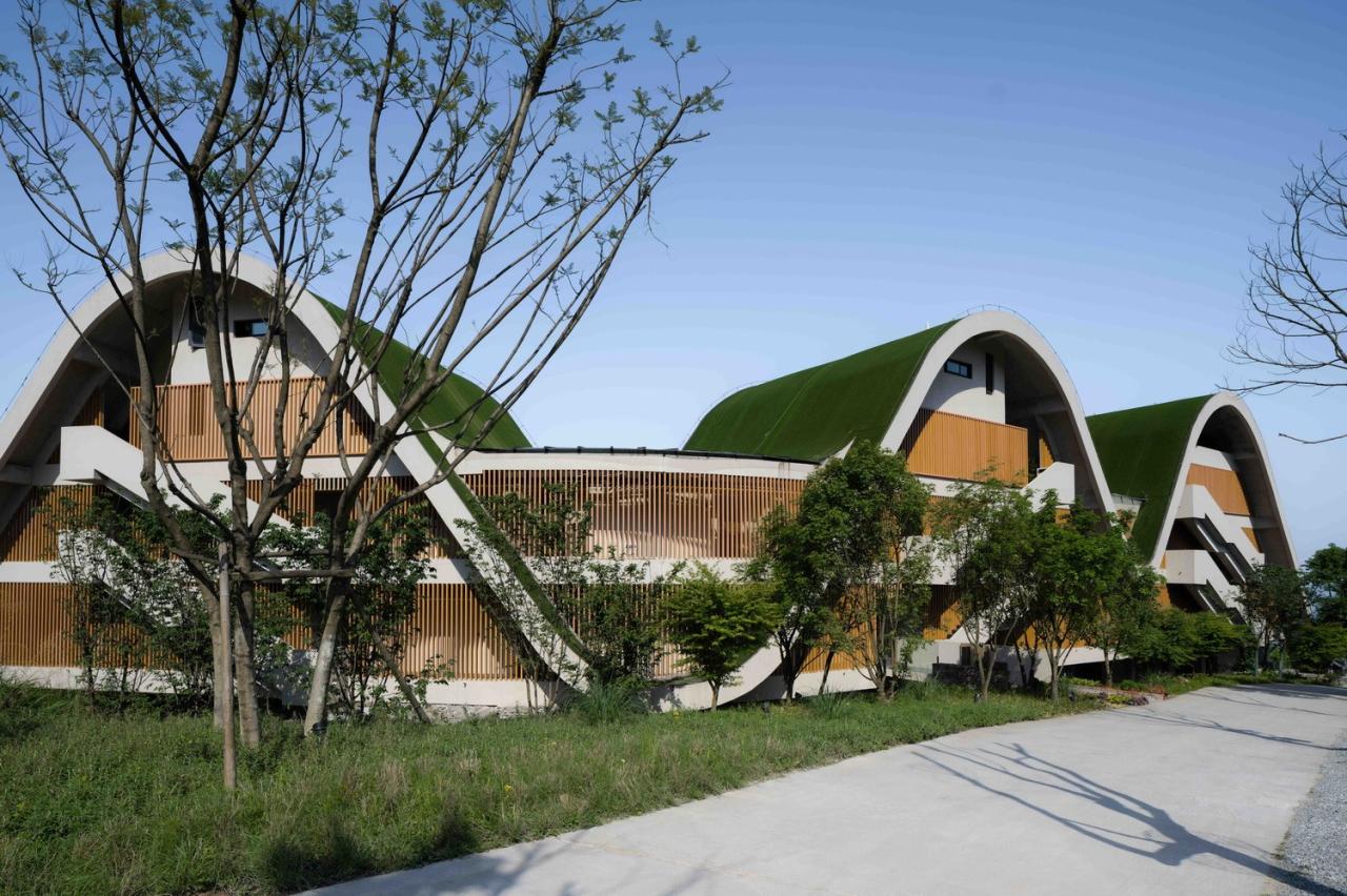 BIM建筑|重庆玉峰山慢屋•青麦庄园建筑设计 / IDO元象建筑