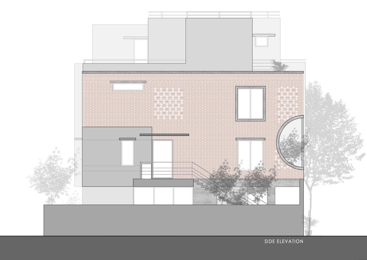 BIM建筑|三代同堂之家：Samruddhi 住宅 / AANGAN Architects