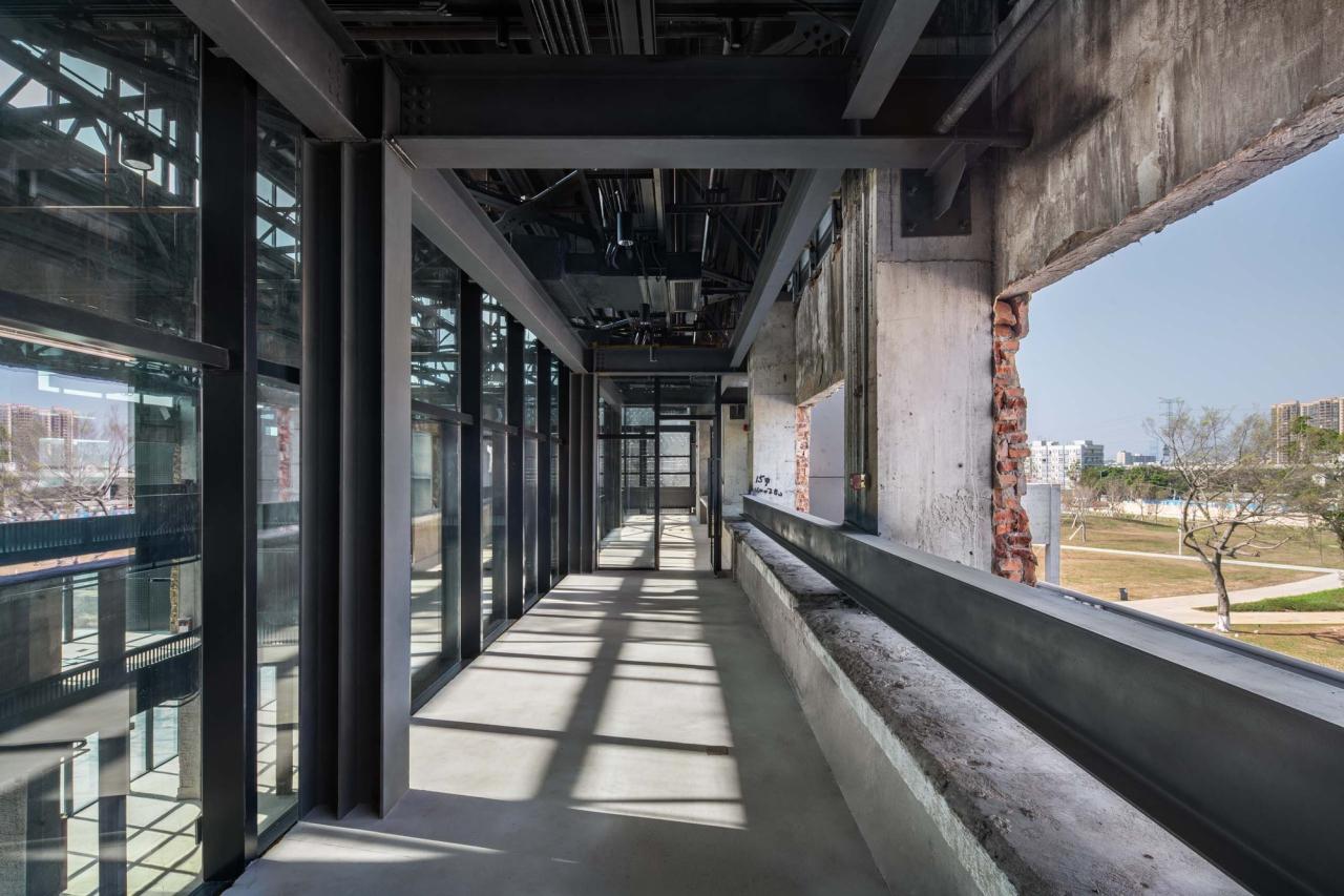 BIM建筑|沙井村民大厅 / 趣城工作室