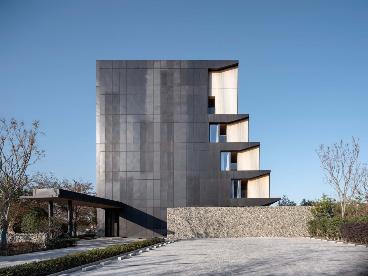 BIM建筑|节语间酒店 / 新实建设计事务所