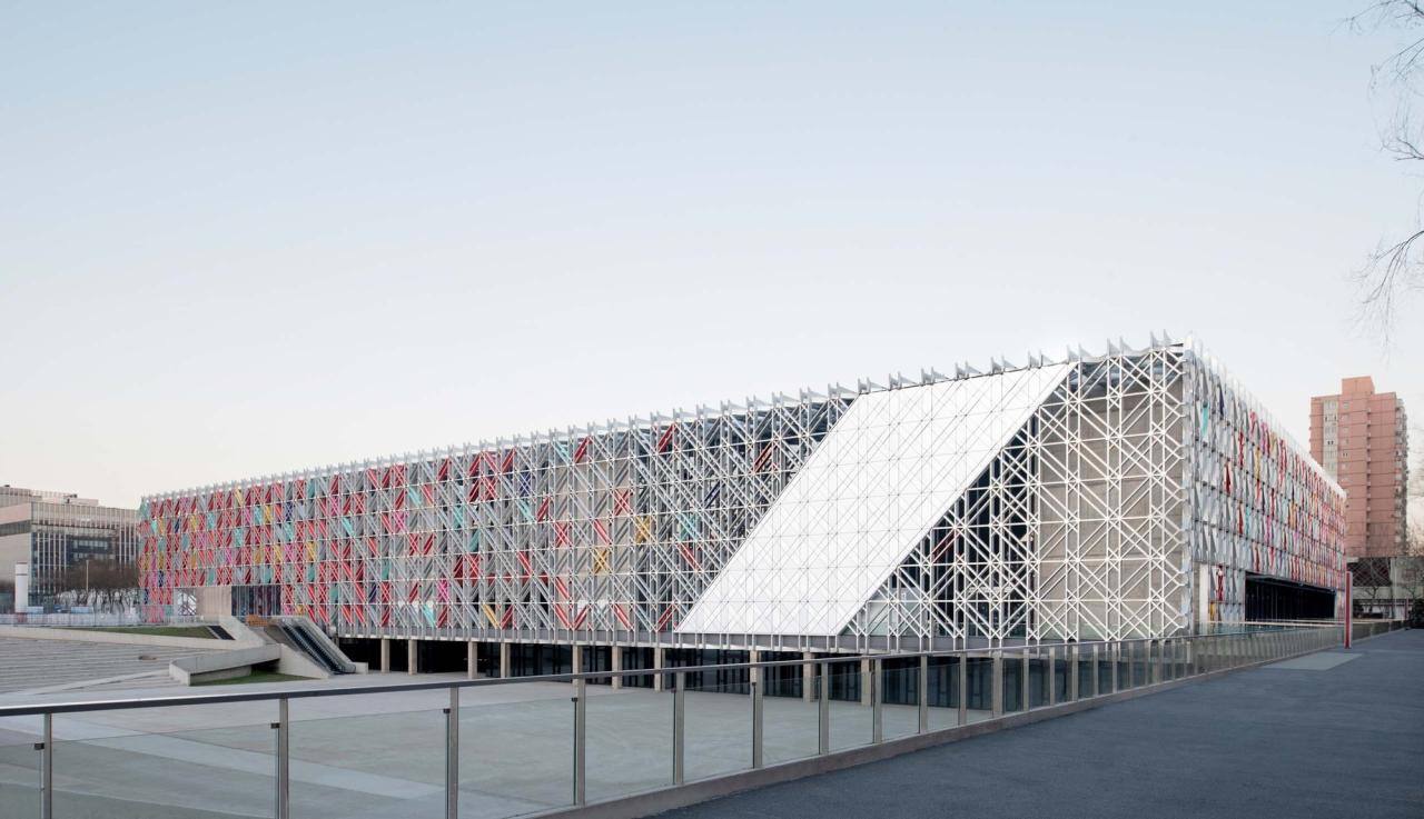 BIM建筑|北京五棵松冰上运动中心 / 朱小地工作室