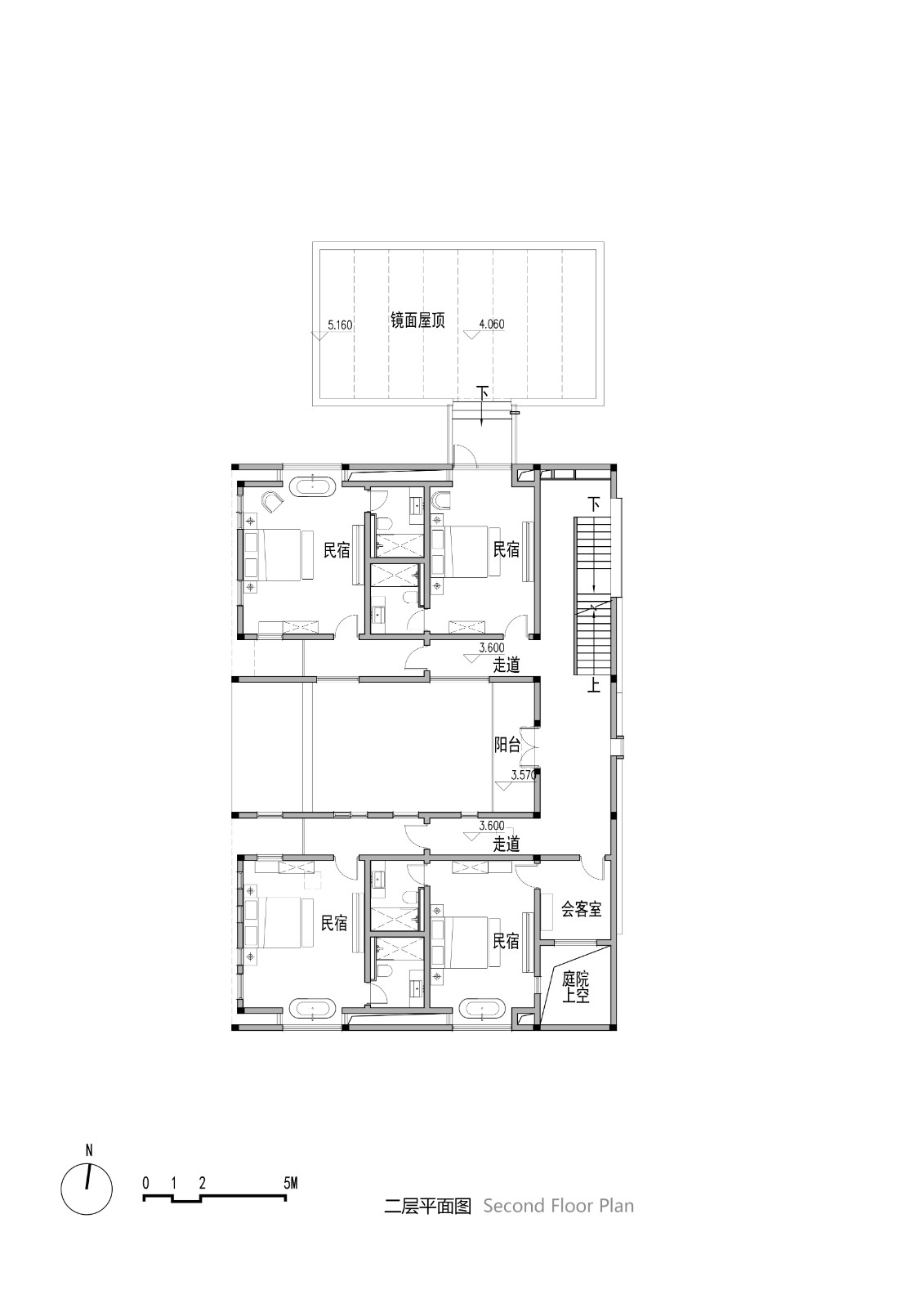 BIM建筑|剖面就是立面：白色的苏州伴宅 / Wutopia Lab