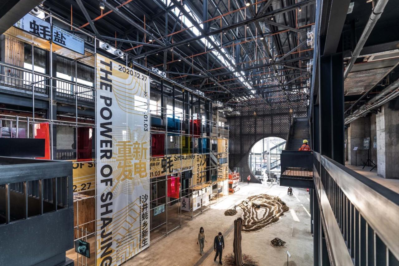 BIM建筑|沙井村民大厅 / 趣城工作室