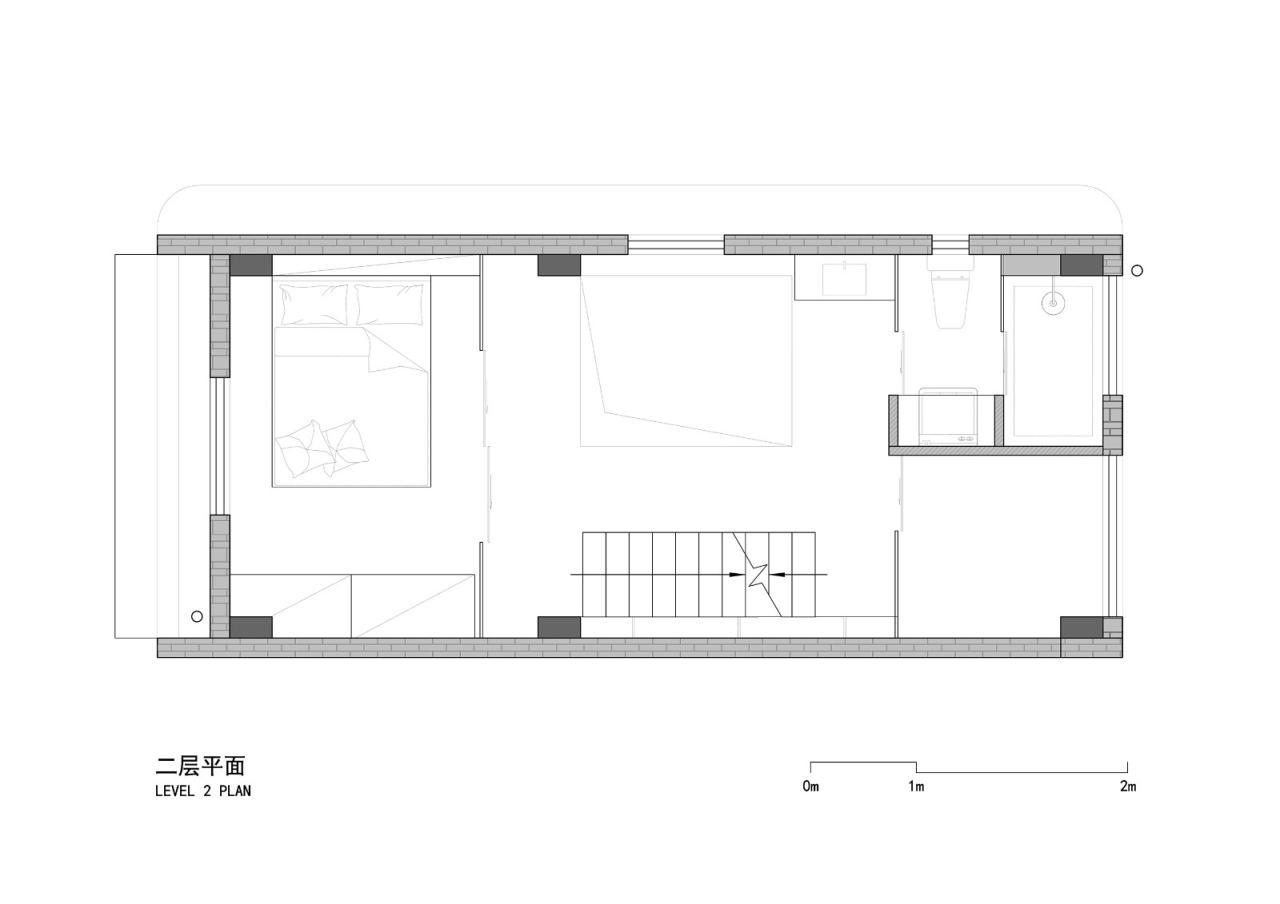 BIM建筑|80平米小屋改造：一叠居 / 本态建筑