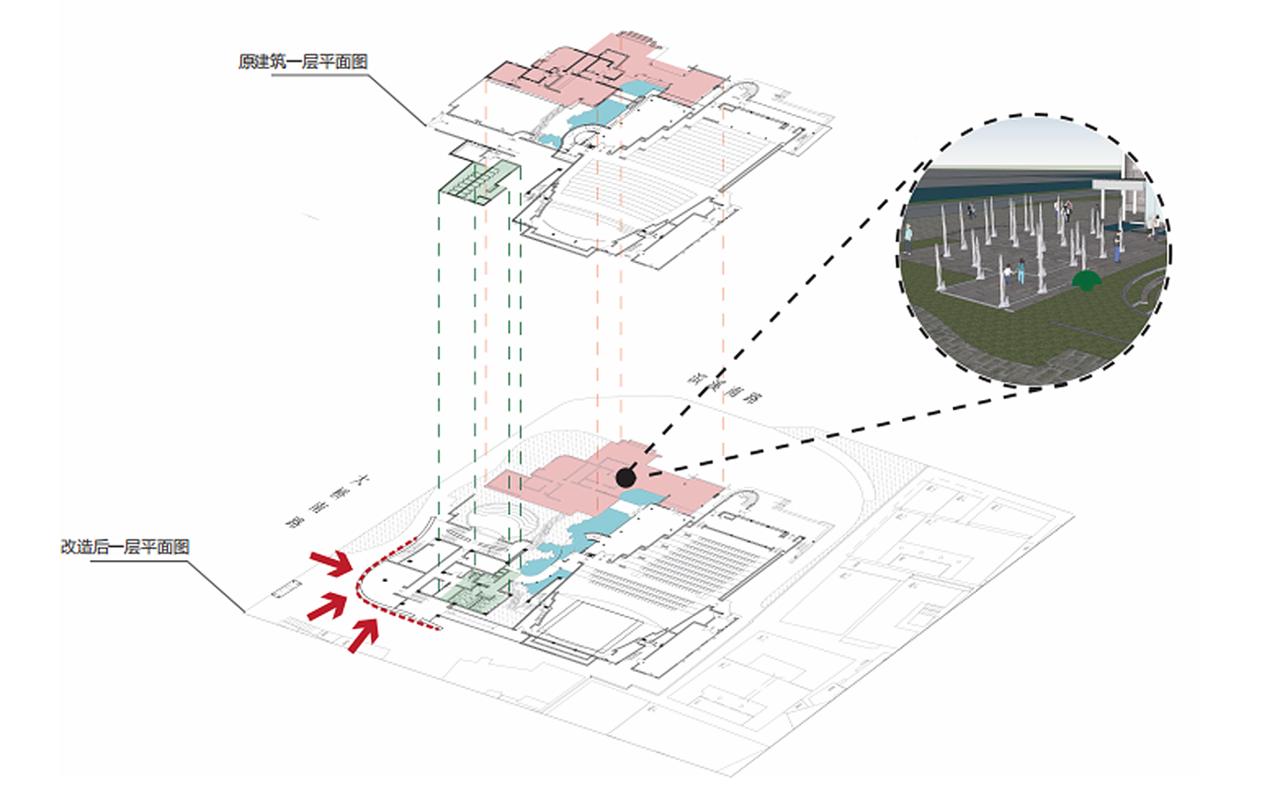 BIM建筑|新烟火主义：缙云老城溪滨南路有机更新 / I Studio言吾建筑