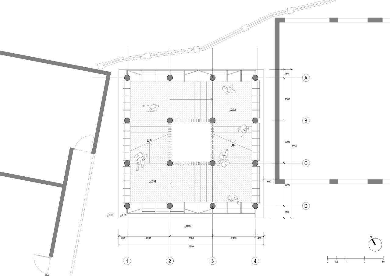 BIM建筑|中国乡村图书馆的新范式：坪坦书屋 / Condition Lab & UAL Studio