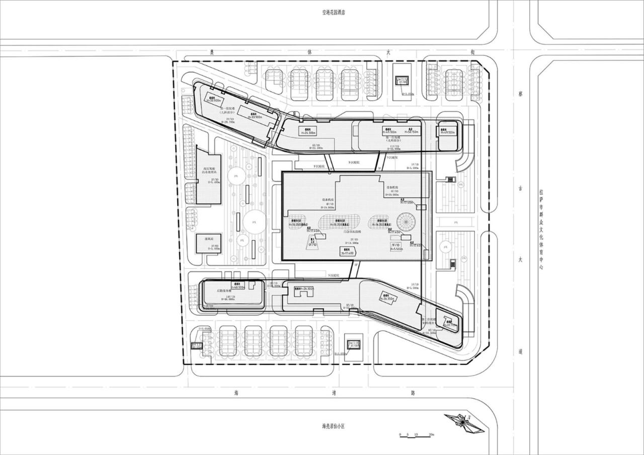 BIM建筑|西藏妇儿医院 / 八作建筑设计事务所