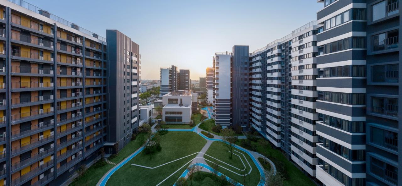 BIM建筑|“住有所居”实验地：有巢国际公寓社区东部经开区店 / 上海日清