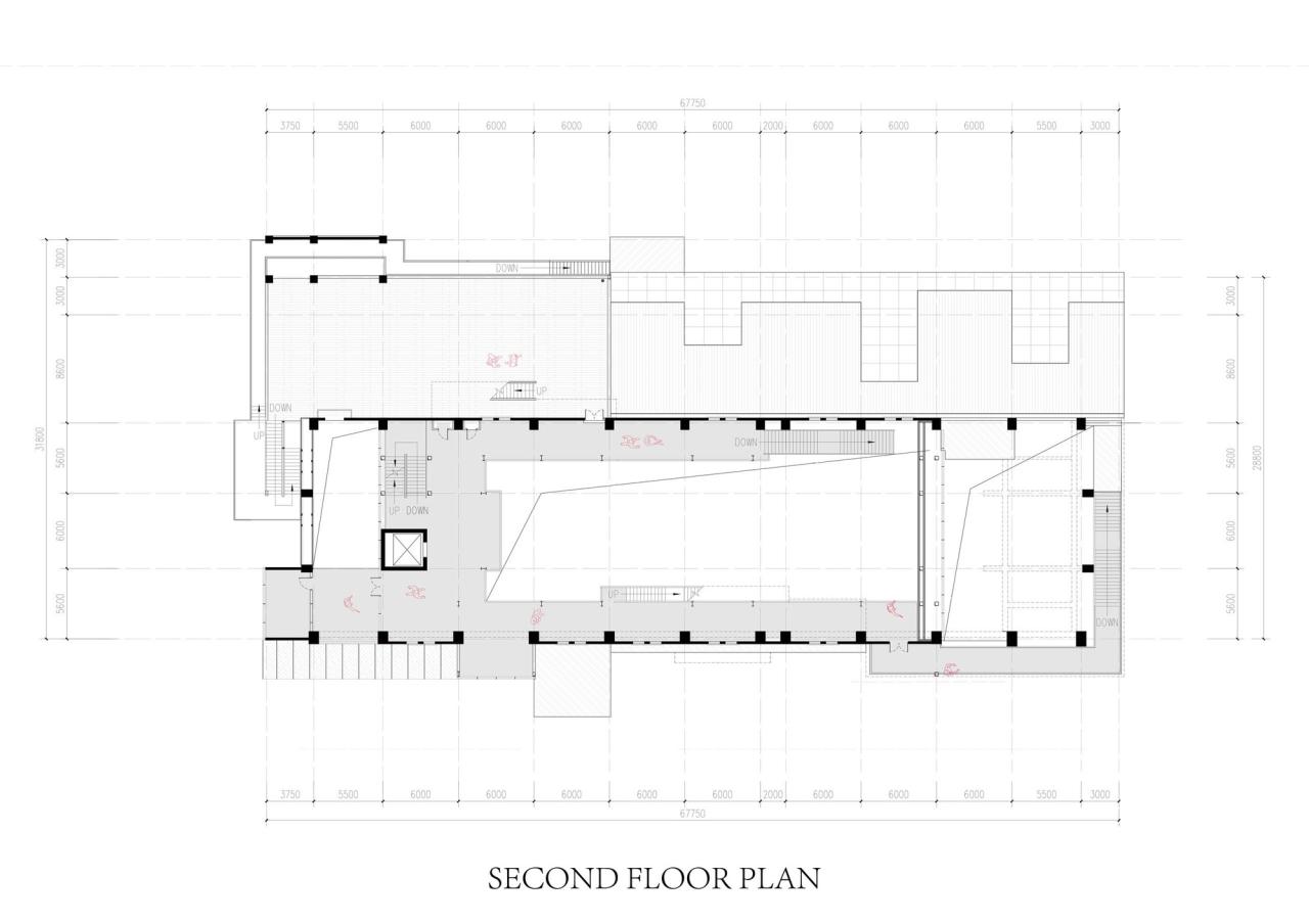 BIM建筑|沙井村民大厅 / 趣城工作室