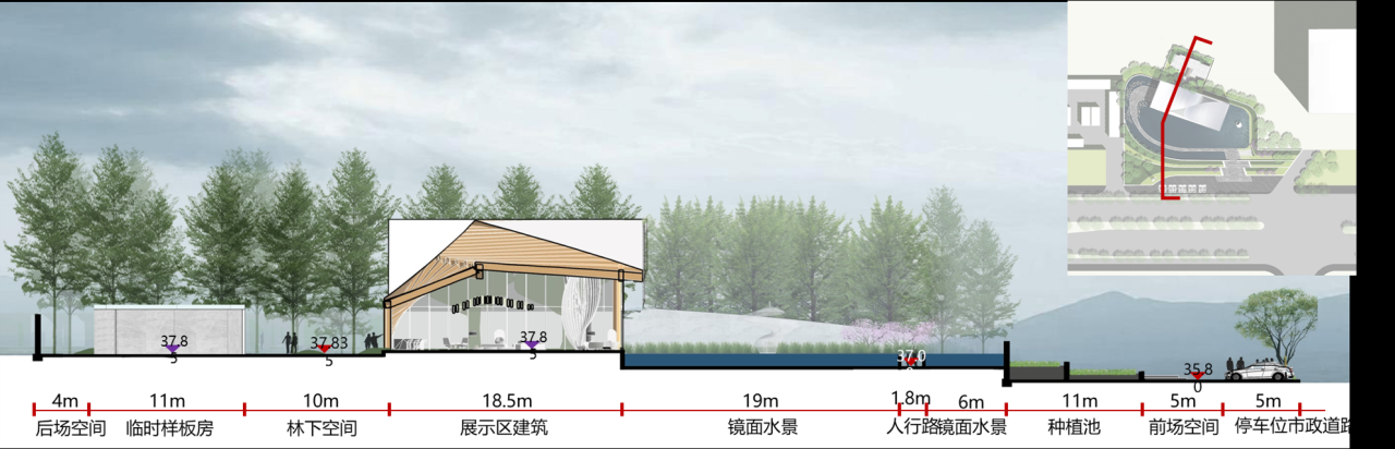 BIM建筑|武汉城建 · 花山印象：旋扭的动感 / 成执设计
